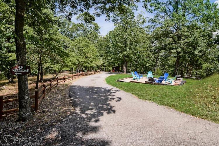 Vila Secluded Cabin In The Woods! 1 Story Eureka Springs Exteriér fotografie